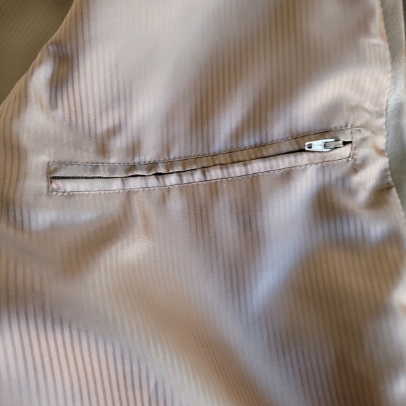 Koç classic: the tobacco suede overshirt Jacket size 56 XL EUC - Picture 14 of 15